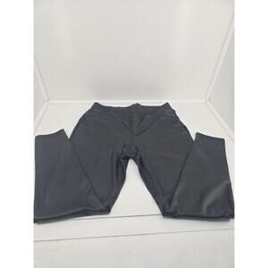 Women’s Size XL Faux Leather Pants Black Stretch Slim Fit